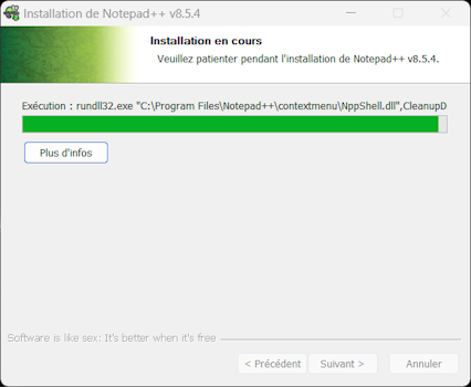 Installateur - copie de fichiers